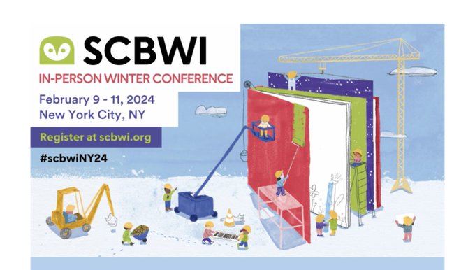 LindaBozzo's tweet photo. Looking forward to seeing everyone! #scbwiNY24 https://t.co/EyC4CVryvN