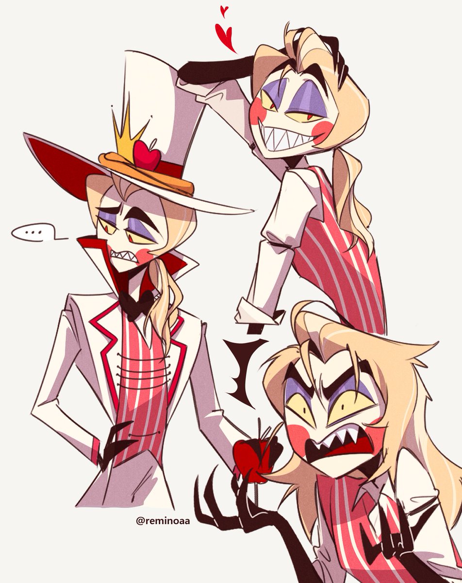 reminoaa's tweet photo. 장발 루시퍼
(묶은 머리는 개인적인 취향❤️)
#HazbinHotelLucifer https://t.co/PLeyD4xMOD