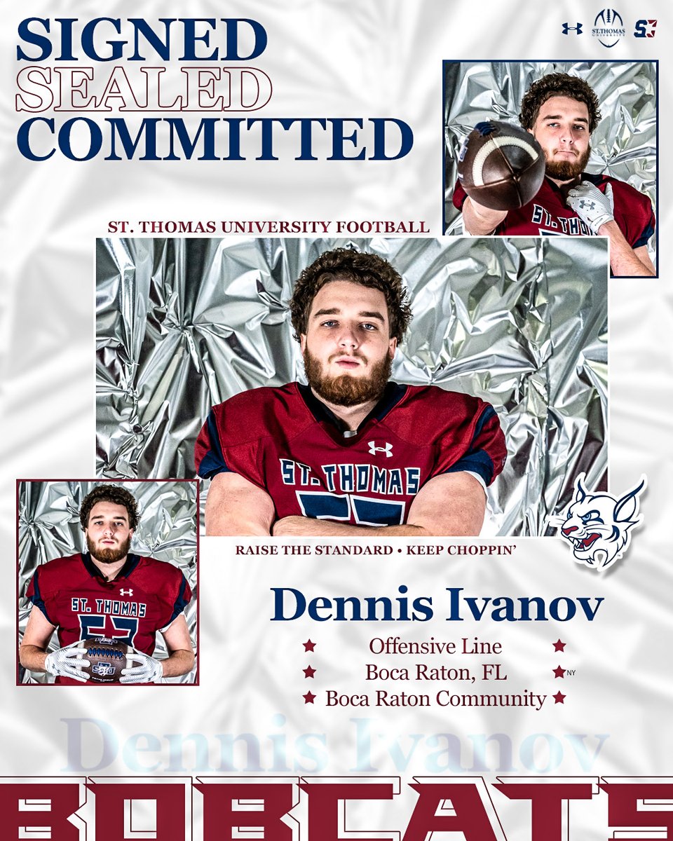 Join us in welcoming the newest Bobcat to the 3️⃣0️⃣5️⃣<a href="/DennisIvanov65/">Dennis Ivanov #53</a>🌴

#RaiseTheStandard  // #STUNSD24
