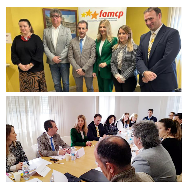 👥👩🏘️ Estamos hoy #PartidoAragonés con Lina Hernando, en importantes encuentros de la Federación de Municipios, Comarcas y Provincias, en los que participan la nueva Ejecutiva, el Consejo y la vicepresidenta del gobierno.

‼️ Nuestras entidades locales, esenciales para #Aragón