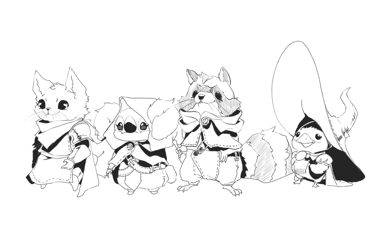 artcher_artwork's tweet photo. Off on an adventure, they're setting off https://t.co/3lHXyewAty