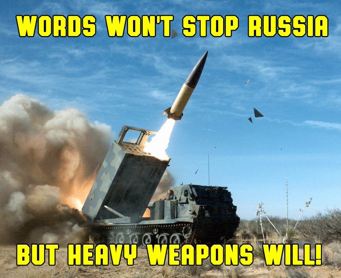 Mok1967SG's tweet photo. @razomforukraine #WhateverItTakes
#ArmUkraineFASTER
#ArmUkraineSTRONGER
#ArmUkraineToWin
#AmmunitionForUkraine
#DefendDemocracyAidUkraine
#ATACMSforUkraine
#F16ForUkraine
#HIMARSForUkraine https://t.co/GchiZeLO8U