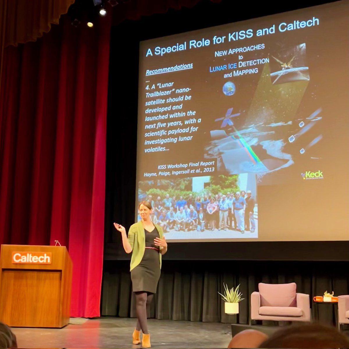 Last week, thank you to all the folks who came to my @Caltech #WatsonLecture to hear about our @LunarTrailblazr mission and especially the @caltechipac, @PCCLancer, and @EhlmannLab members who ran outreach activities! Talk is here for your viewing youtu.be/XGNNxd_o98s