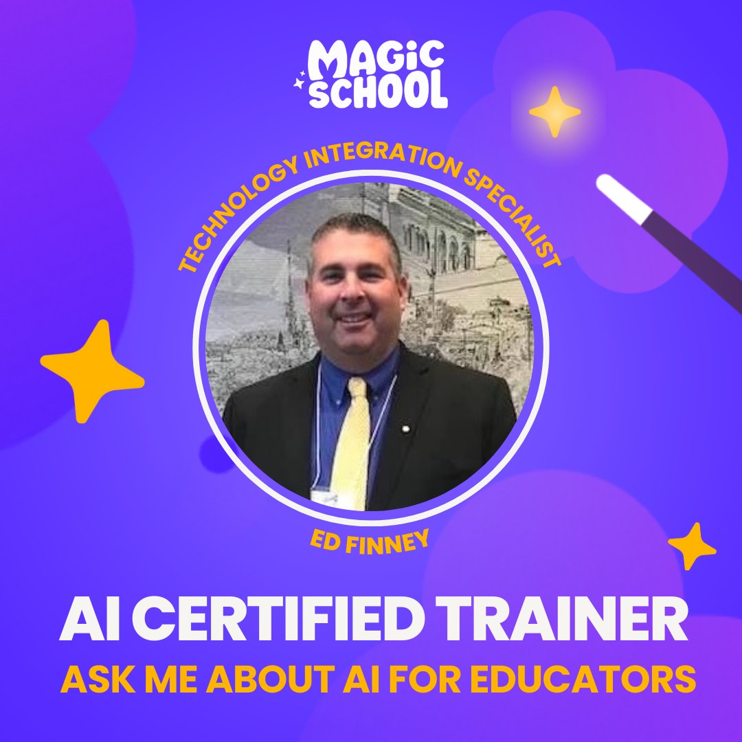 I spent Tuesday evening sharing the Magic of @magicschoolai first with colleagues and then with teachers around the country! Minds were blown @adeelorama @fetc #fetc