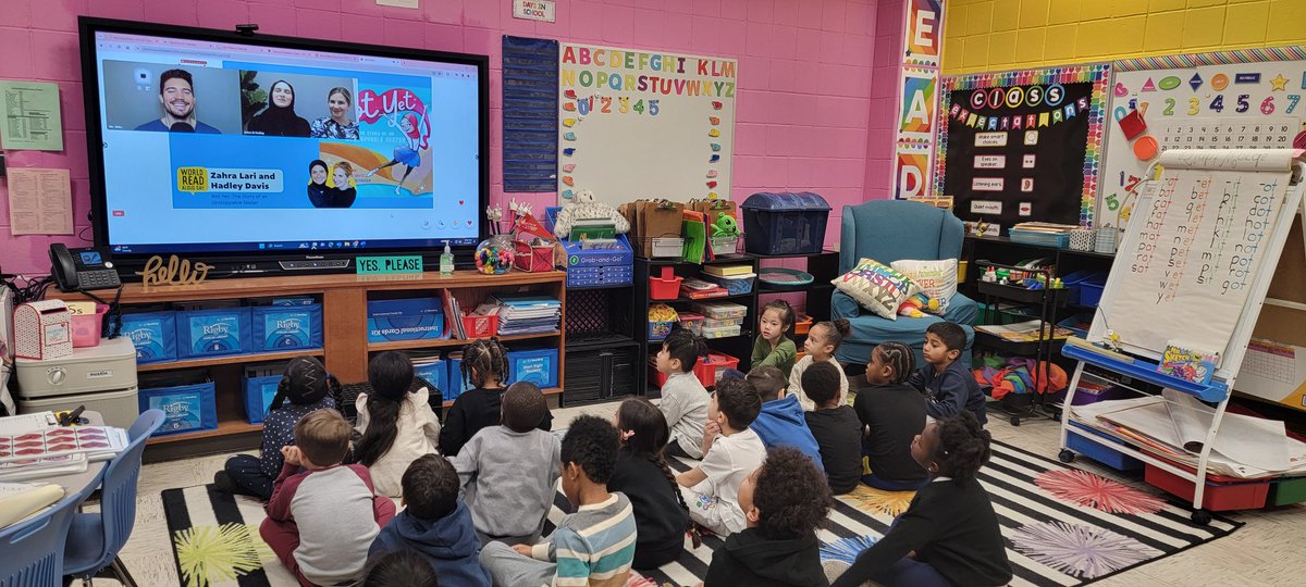Kinders in 117 began World Read Aloud Day listening to Not Yet: The Story of an Unstoppable Skater by Zahra Lari and Hadley Davis on @storyvoicelive. @MWDPrimary @mr_tallon @MalverneUFSD