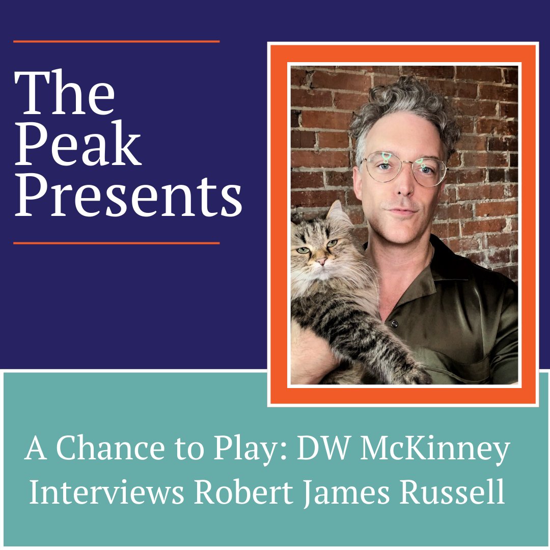 Come read our latest edition of The Peak, 'A Chance to Play: DW McKinney Interviews Robert James Russell'. Robert James Russell, author of the comic “How to Make a Full English”, speaks about losing and finding his way back to comics in this edition of The Peak. Link in bio!😊
