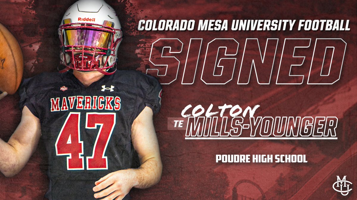 𝐖𝐞𝐥𝐜𝐨𝐦𝐞 <a href="/ColtonYounger/">Colton Mills-Younger</a> 𝐭𝐨 𝐭𝐡𝐞 #MavNation

✍️ Colton Mills-Younger
🏈 Tight End
🔄 Poudre High School
📍 Wellington, Colorado

#NSD24 x #MavUp x #RumbleMavs