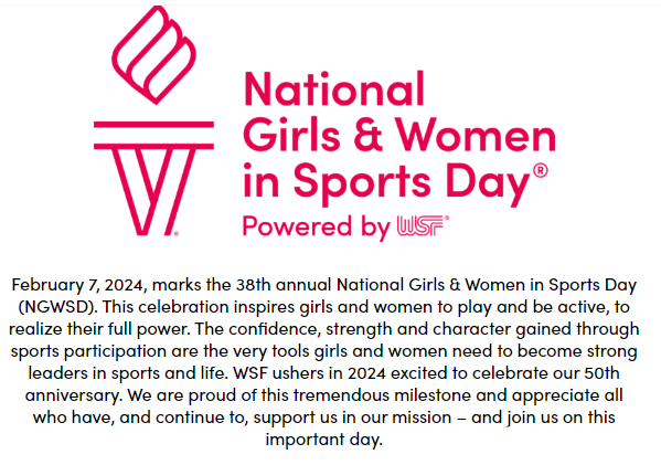 Happy National Women in Sports Day! I consider myself blessed to have the opportunity of working with some of the most talented, enthusiastic, and well-rounded athletes inside of sports &amp; out.