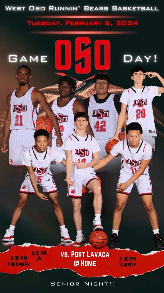 Great TEAM Win Last Night On Senior Night !