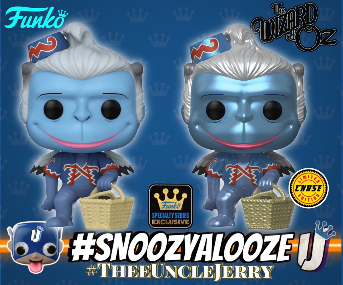 TheeUncleJerry's tweet photo. Coming soon..
Specialty Exclusive Winged Monkey w/ Metallic CHASE.
#wizardofoz #wingedmonkey #funko https://t.co/t1HVLOItxn