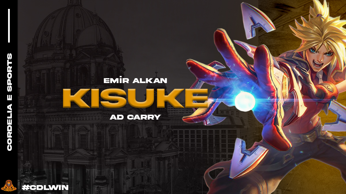 CordeliaEsports's tweet image. Bu sezon League of Legends takımımızın Nişancı rolünü @kisukelolv üstlenecektir.   
Aramıza Hoş Geldin!!   
#CDLWIN🚀