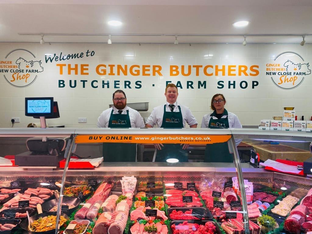 Ginger Butchers is your go-to destination for premium meats &amp; farm-fresh produce. 

Elevate your cooking experience with the finest ingredients. 

Shop online at: 
gingerbutchers.co.uk/farmshop/ or visit our high street stores in Bakewell &amp; Matlock. 

#GingerButchers #Farmers #Butchers