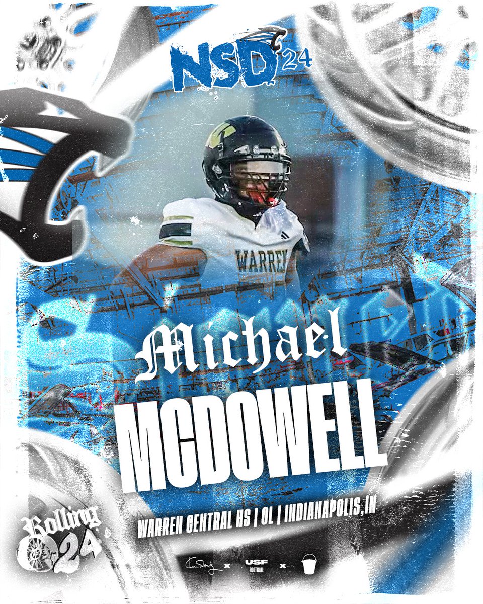 USF Football (@usf_fb) on Twitter photo Welcome to the crew, <a href="/MikeMcDowell_73/">Michael McDowell</a>!
Hudl:hudl.com/v/2LYqG5
#RollingOn24s🛞 | #GoCougs📷 | #FillYourBucket Welcome to the crew, <a href="/MikeMcDowell_73/">Michael McDowell</a>!
Hudl:hudl.com/v/2LYqG5
#RollingOn24s🛞 | #GoCougs📷 | #FillYourBucket