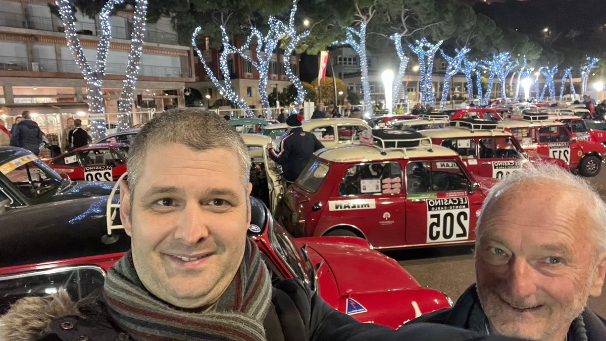 Notre reportage #RVPB #Vipradioonline avec #JeromeBenoit et #JeanClaudeLienard au #PortHercule de #Monaco pour le #RallyeMonteCarloHistorique #RMCH 2024.