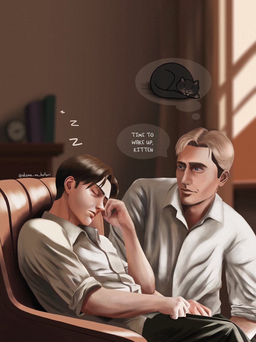 akuma_no_kotori's tweet photo. #EruriValentineWeek2024
#EruriValentineWeek
Day 1. Pet names
Erwin calling Levi all the cutest small animals names and knowing he can get away with it
#eruri #エルリ #leviackerman #erwinsmith #aotfanart
@EruriValentine https://t.co/58YvAEAWpX