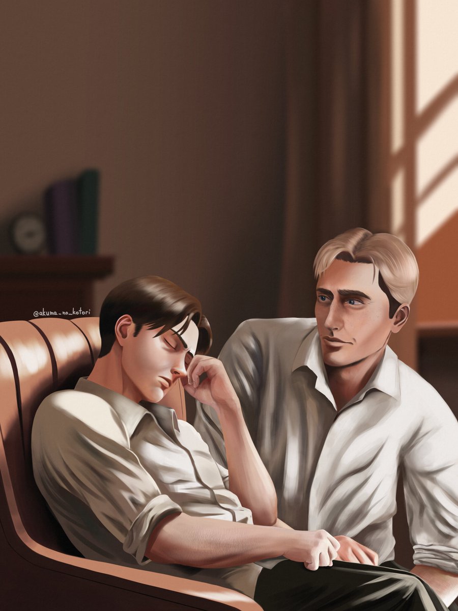 akuma_no_kotori's tweet photo. #EruriValentineWeek2024
#EruriValentineWeek
Day 1. Pet names
Erwin calling Levi all the cutest small animals names and knowing he can get away with it
#eruri #エルリ #leviackerman #erwinsmith #aotfanart
@EruriValentine https://t.co/58YvAEAWpX