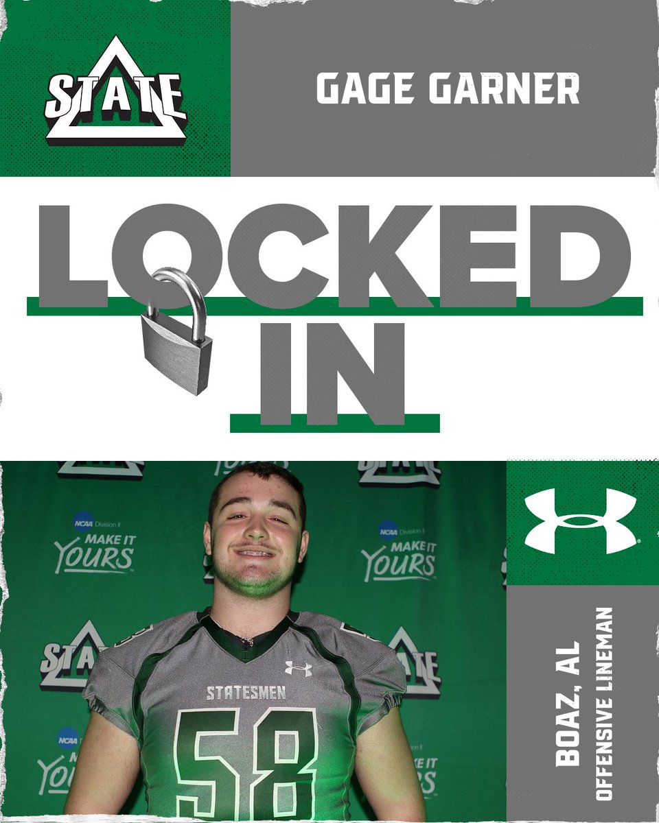 DeltaStateFB's tweet photo. 🏈 Welcome to Delta State, @gagegarner58!
#WhereChampionsPlay https://t.co/4LIOxzKK8r