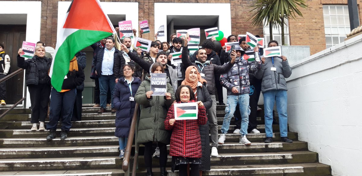 #StandWithGaza @ucu