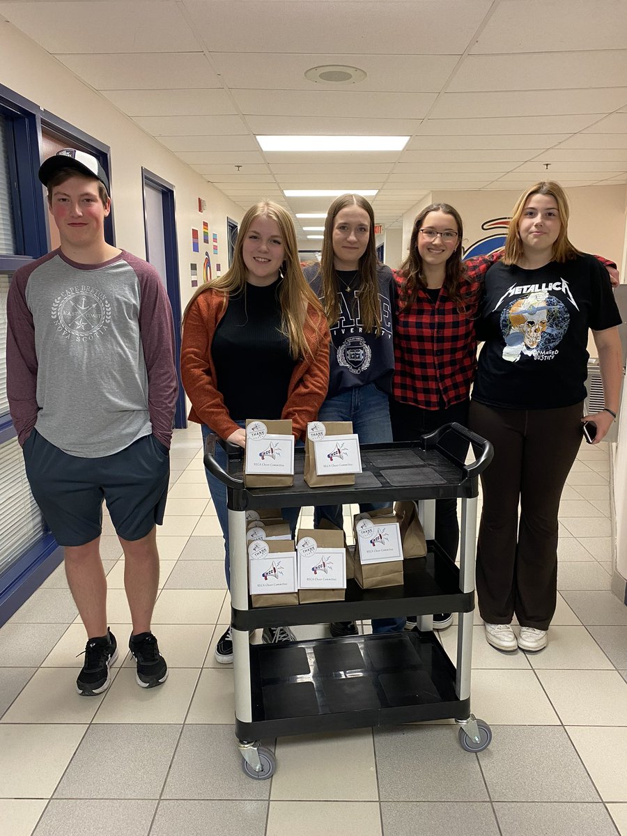 The kindness committee had treats for all of the staff!