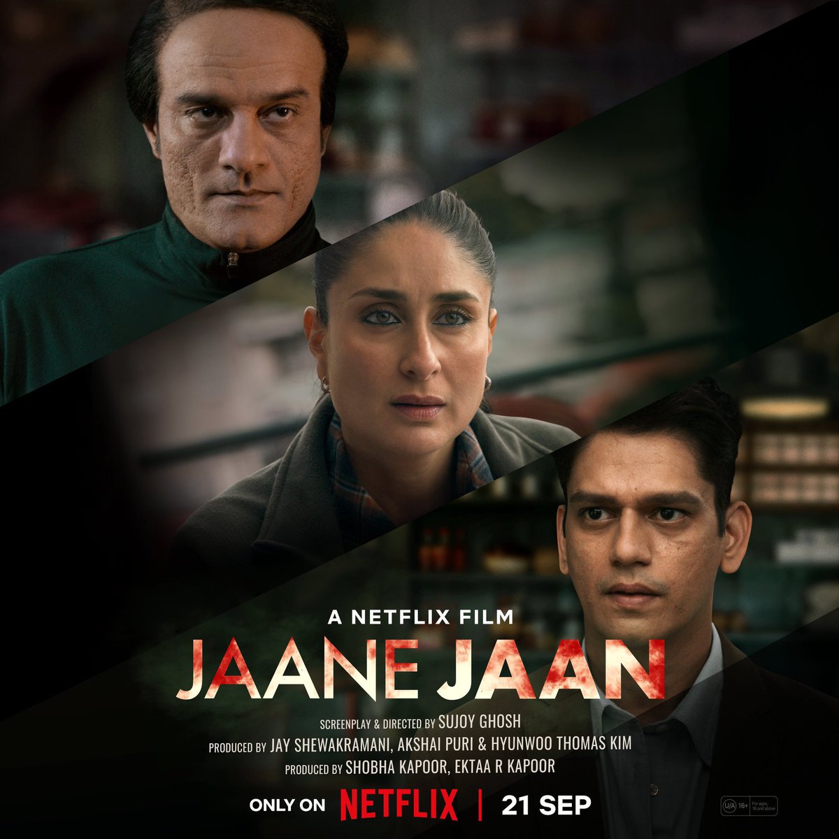 #JaaneJaan, directed by #SujoyGhosh, starring #KareenaKapoorKhan, #JaideepAhlawat and #VijayVarma is the second most-watched Indian film on Netflix (based on 2 weeks worth of viewing data).