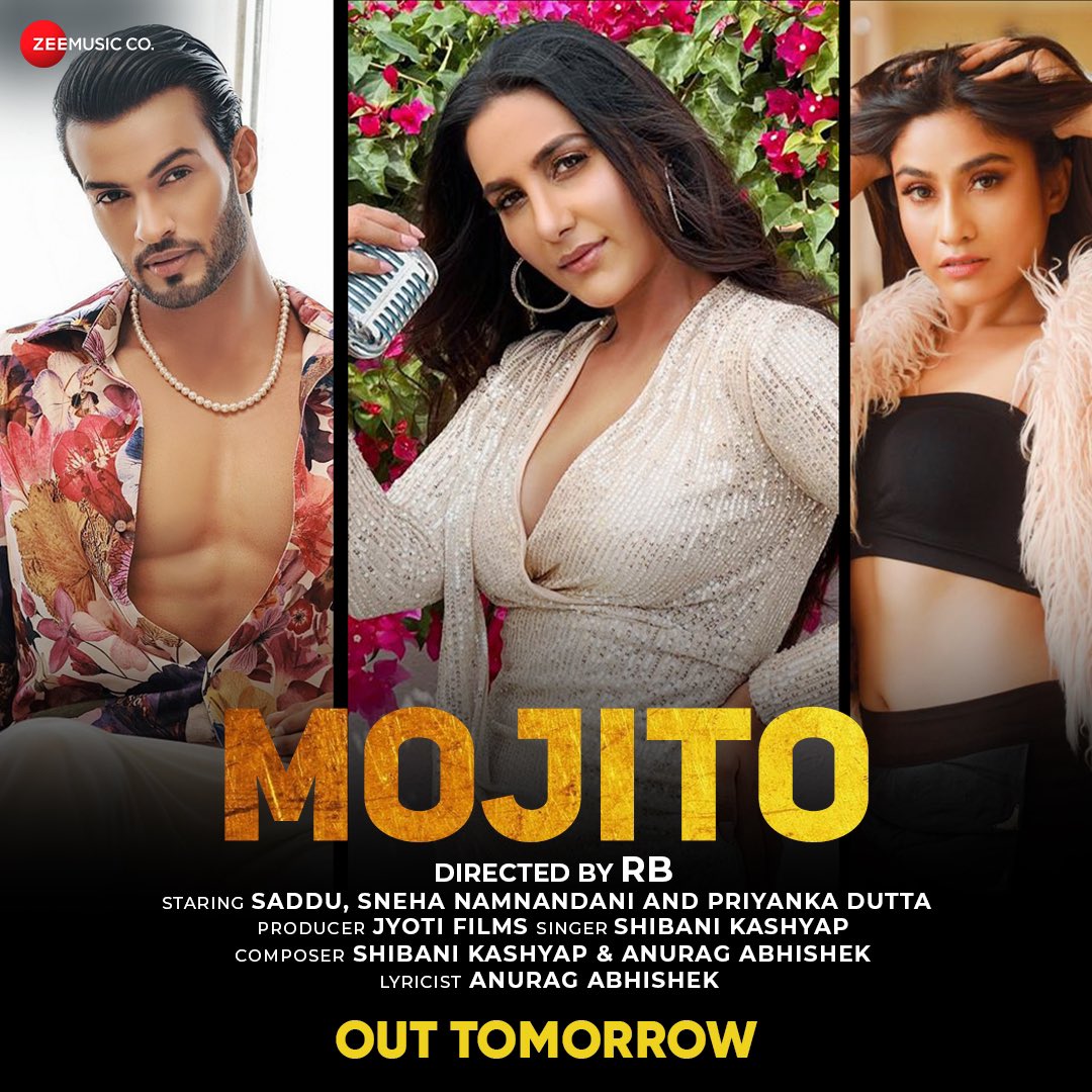 Sing, sway, repeat. My new release #Mojito drops tomorrow. 🎶🍹 #StayTuned