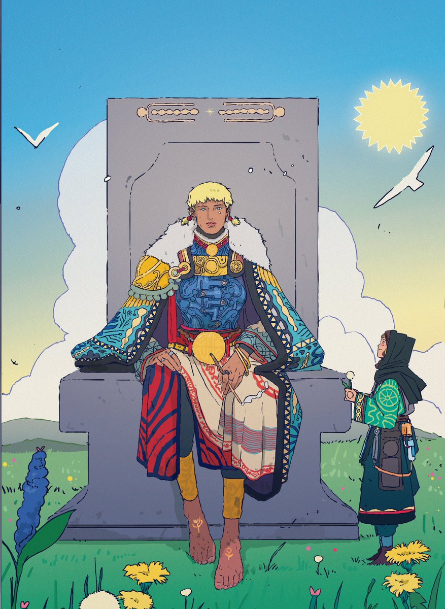 🦋 Mylian, the second child, had the purest of hearts, she was loved by the Sariks and was the heir to the throne.