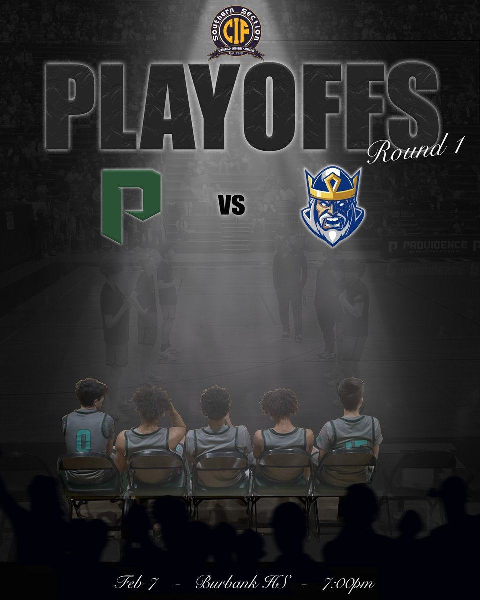 providencehoops's tweet photo. 🏀 Playoff Round 1 🏀 Join us tonight at 7pm to cheer on our incredible team as they embark on their CIF playoff journey! Let's show our support and bring the energy to help propel them to victory! See you there! 
🌟 LOCATION CHANGE; the game has been MOVED to Burbank High School https://t.co/Q9zNt6Jz9p