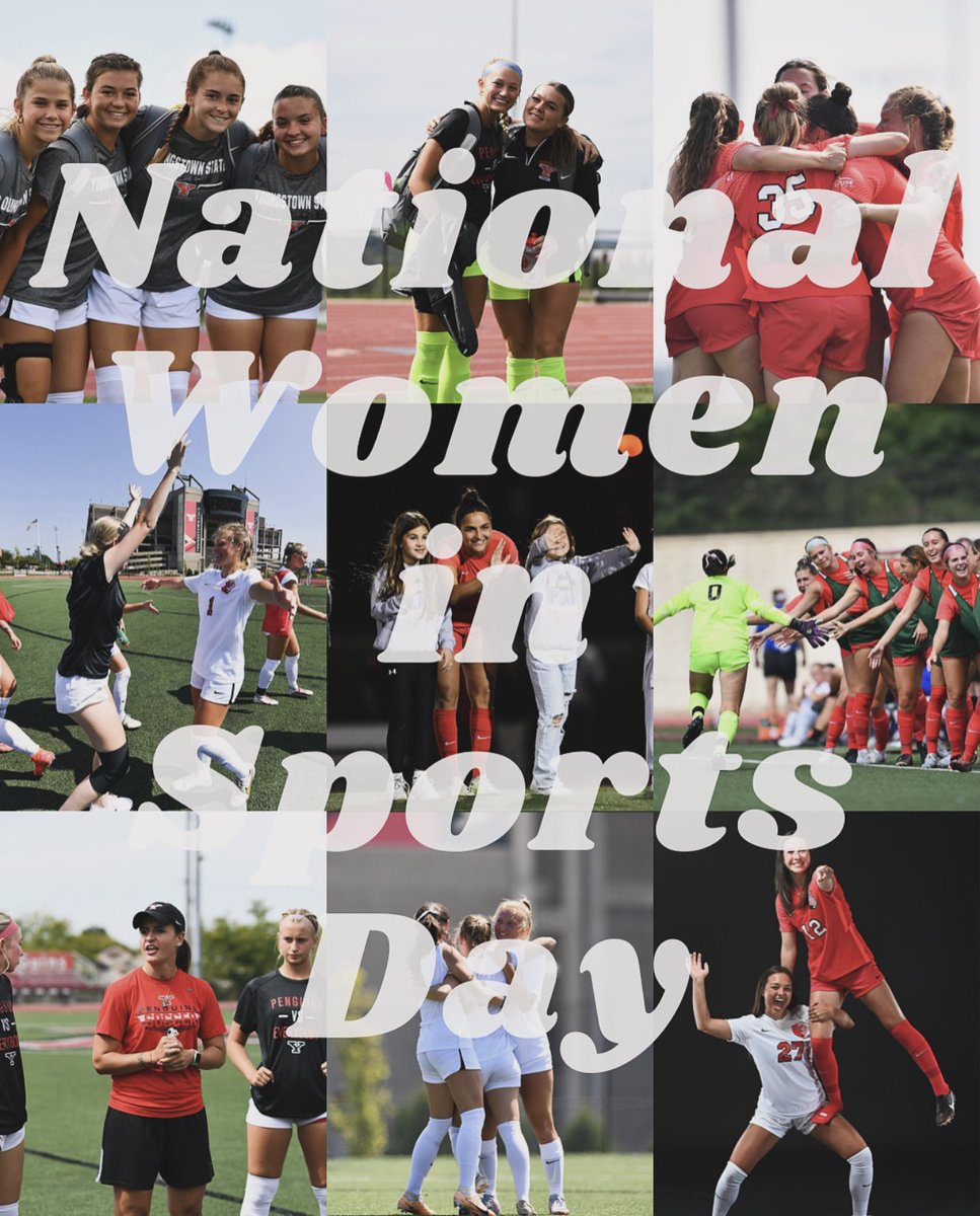 Celebrate Together! Today we acknowledge the accomplishments of female athletes, recognize the influence for women and girls, and honor the determination and fight for equality in sports.