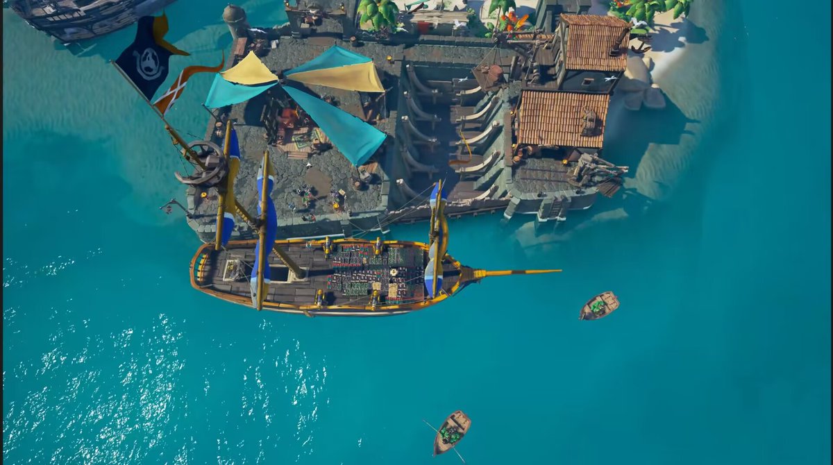 We are the largest trade logistics company in the sea area, with advanced ships and excellent sailors, and look forward to trading with you.💪💪
Contest Theme: Trading Companies
#SoTShot #SeaOfThieves <a href="/SeaOfThieves/">Sea of Thieves</a> #BeMorePirate