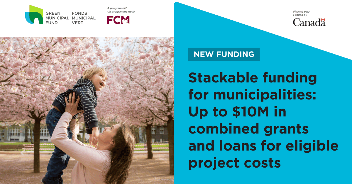 GreenMuniFund's tweet photo. 🍃 NEW FUNDING FROM GMF: With support from the #GoC, we've redesigned our long-standing funding offer to better serve #CDNmuni. Our energy, transportation and waste funding can help you upgrade infrastructure and reduce local #GHG emissions. More: https://t.co/F98H2riBTf https://t.co/2kWTBGxbTD