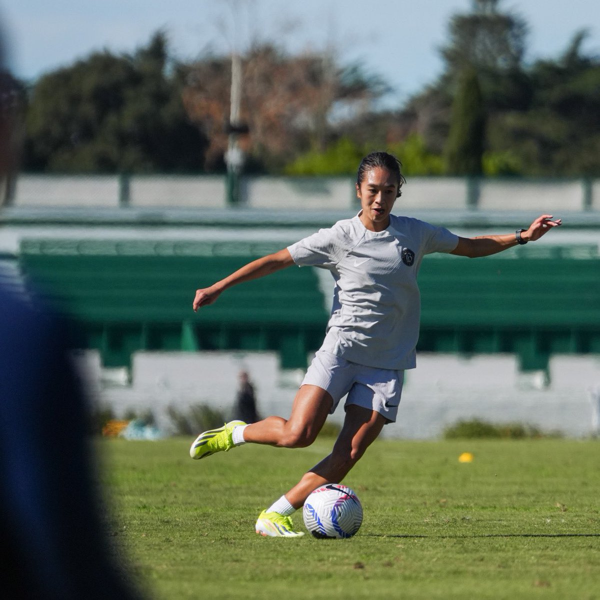 Girls who play sports become women who ace sports. Happy #NationalGirlsAndWomenInSportsDay! 🩶⚽️