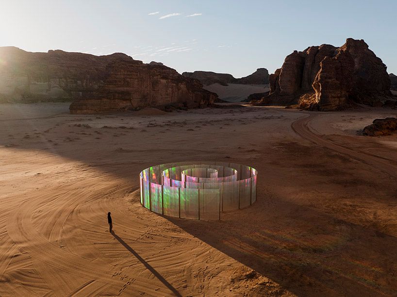 desert X alUla 2024 brings contemporary art to saudi arabia's ancient deserts designboom.com/art/desert-x-a… @