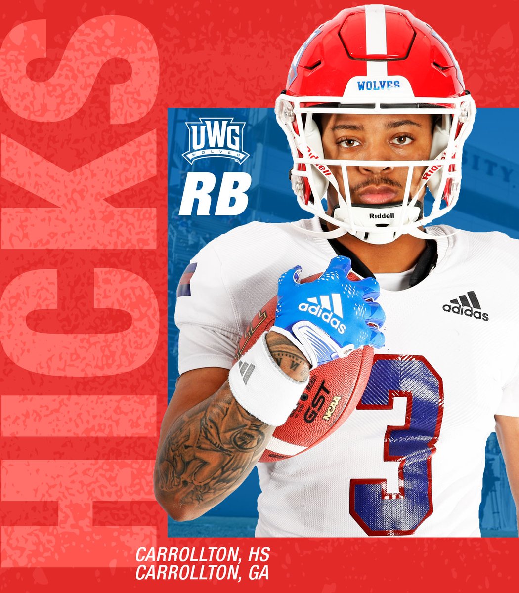 UWGFootball's tweet image. A hometown hero is staying home 👏

Bryce Hicks
🏈: Running Back
🏡: Carrollton, GA
🎓: Carrollton HS
📏: 5-8 | 175
📽️: hudl.com/v/2J4cyj

#WeRunTogether | #Pack24 | @TrittRealty