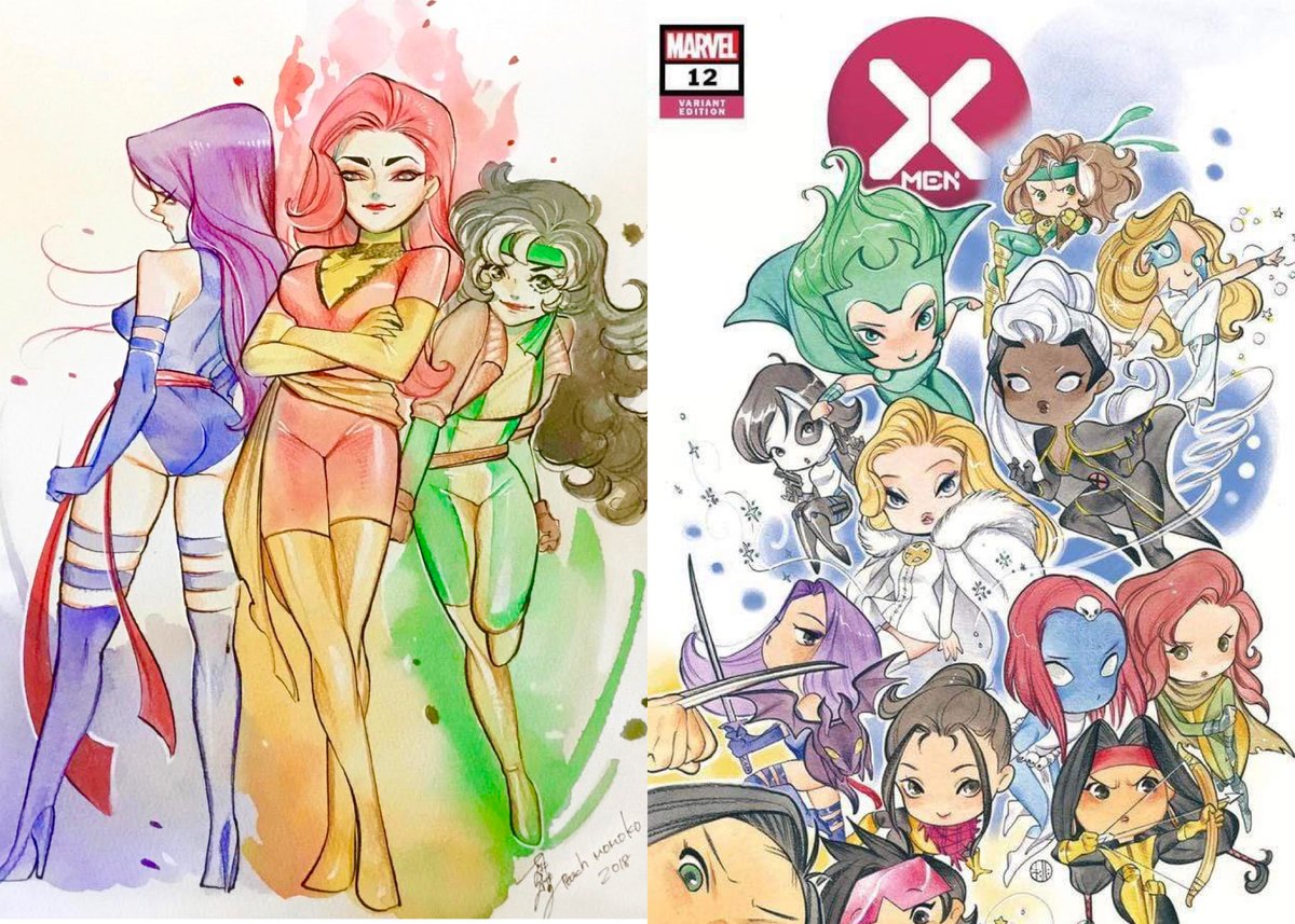 StevenNYPhoto's tweet image. X-Women by @peachmomoko60 a thread of her of of work of various female characters in the X-men universe. #xmen #XSpoilers