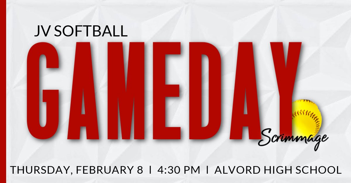 📷 Schedule Update! 📷 Exciting news, Rams fans! The Lady Rams JV Softball Team is hitting the road for an added scrimmage. 📷📷 Join us as they face off against Alvord at 4:30 PM on Thursday!
📷 Date: 2/8/24
📷 Time: 4:30 PM
📷 Location: Alvord