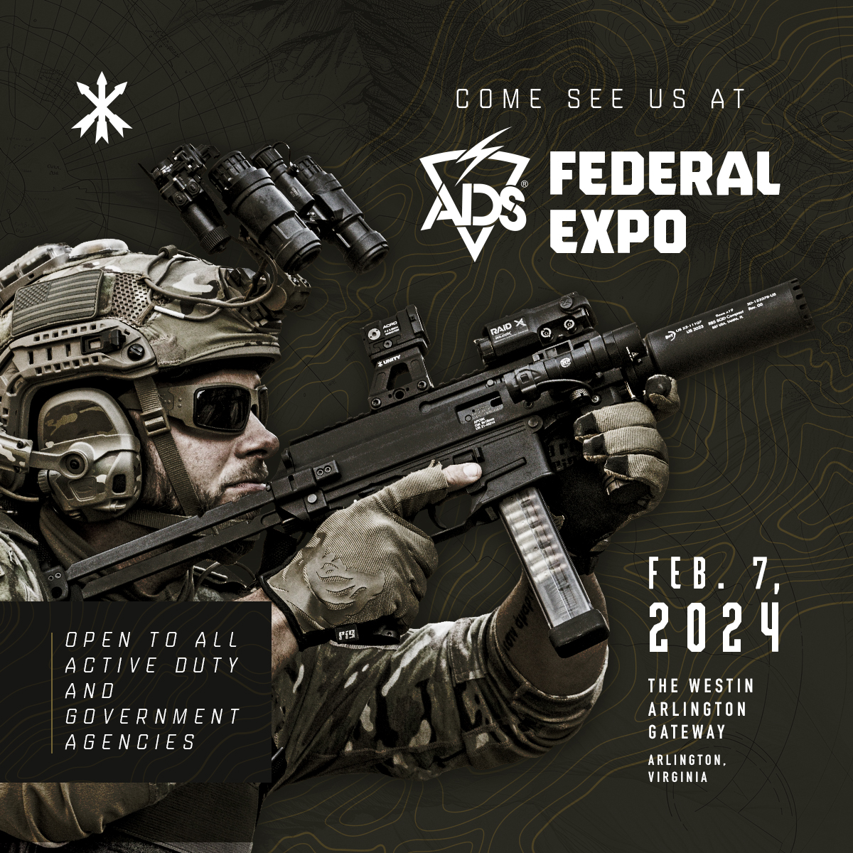Unity_Tactical's tweet photo. Always a good time at @ADSTactical Federal EXPO. If you're in the area, come and see us today. #unitytactical #unityfastmount #unityaxon #gascap #likeusbc #iwannagofast #tradeshows #events https://t.co/GtMpbEAdJi