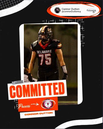 Congrats Connor on your NLI to the University of Indianapolis! We will be recognizing Connor at 2pm today in the Main Gym. #hammerdown #thebrotherhood