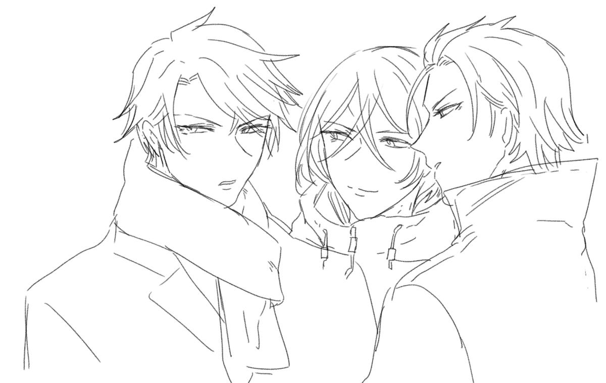 現パロ単発3兄弟 