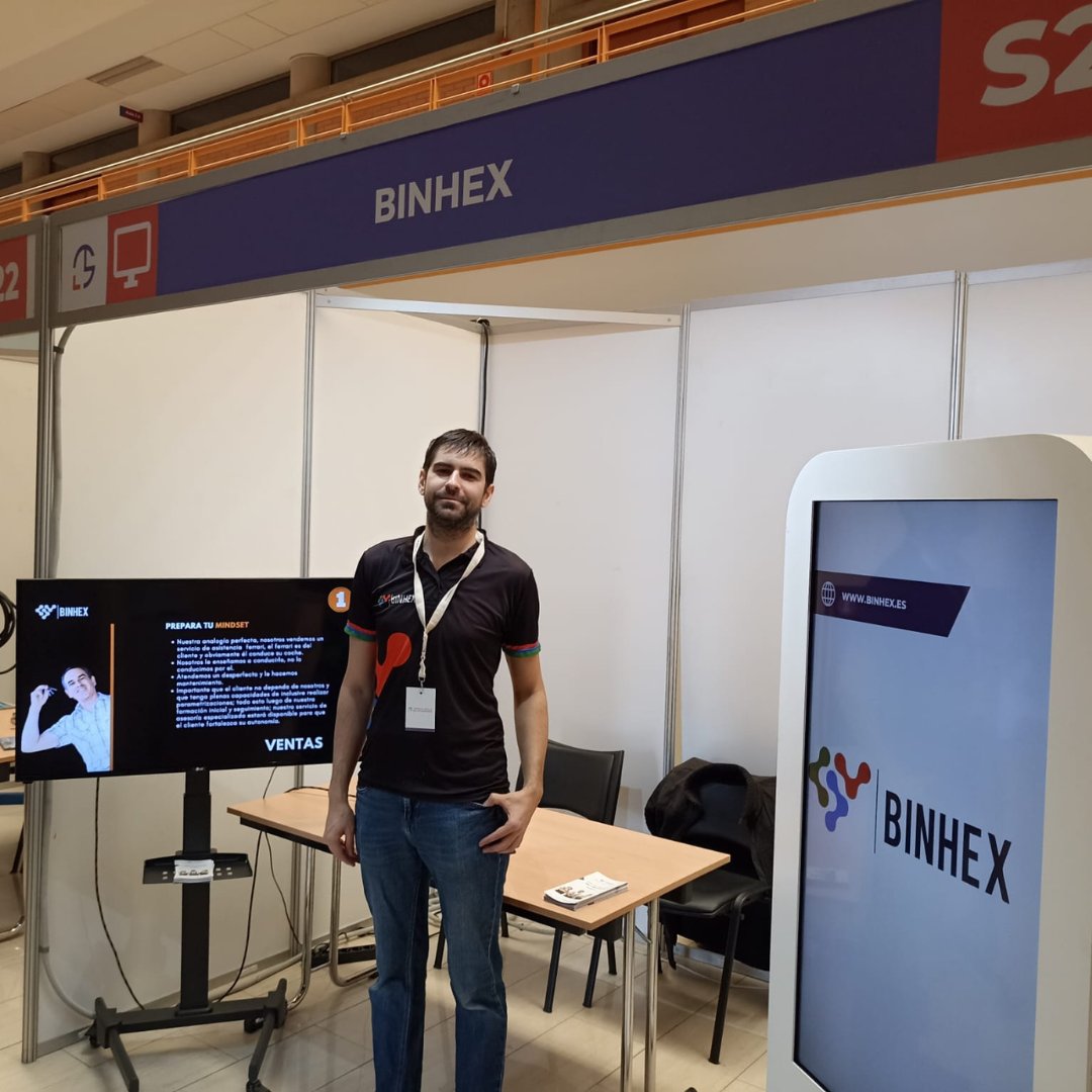 Binhexcloud's tweet photo. ¡Binhex presente en las Jornadas Técnicas de Ingeniería!
🚀💡 Acercamos la innovación y el futuro laboral a los estudiantes, compartiendo nuestro entusiasmo por la innovación, el emprendimiento y la investigación.🎓
#Binhex #Ingeniería #JornadasTecnicasdeIngeneria2024 #ULL https://t.co/flkFEh9I9o