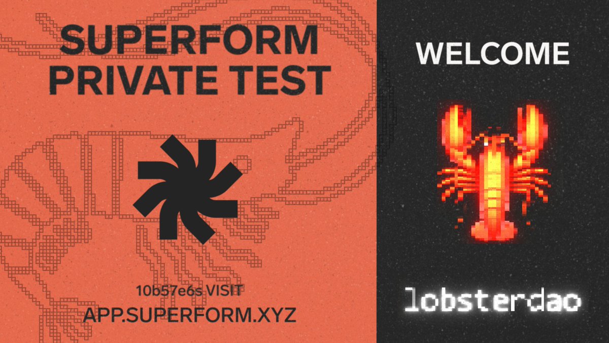 Private Testing is now LIVE for <a href="/10b57e6da0/">lobsterdao 🦞 10b57e6da0</a> NFT holders 🦞
