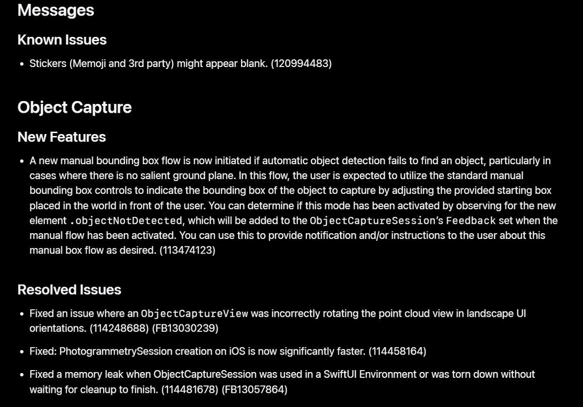 Open_AI___'s tweet image. The IOS 17.4 Beta 2 is said to have resolved Object capture  issue in messages 👀
#Apple #iOS174Beta2