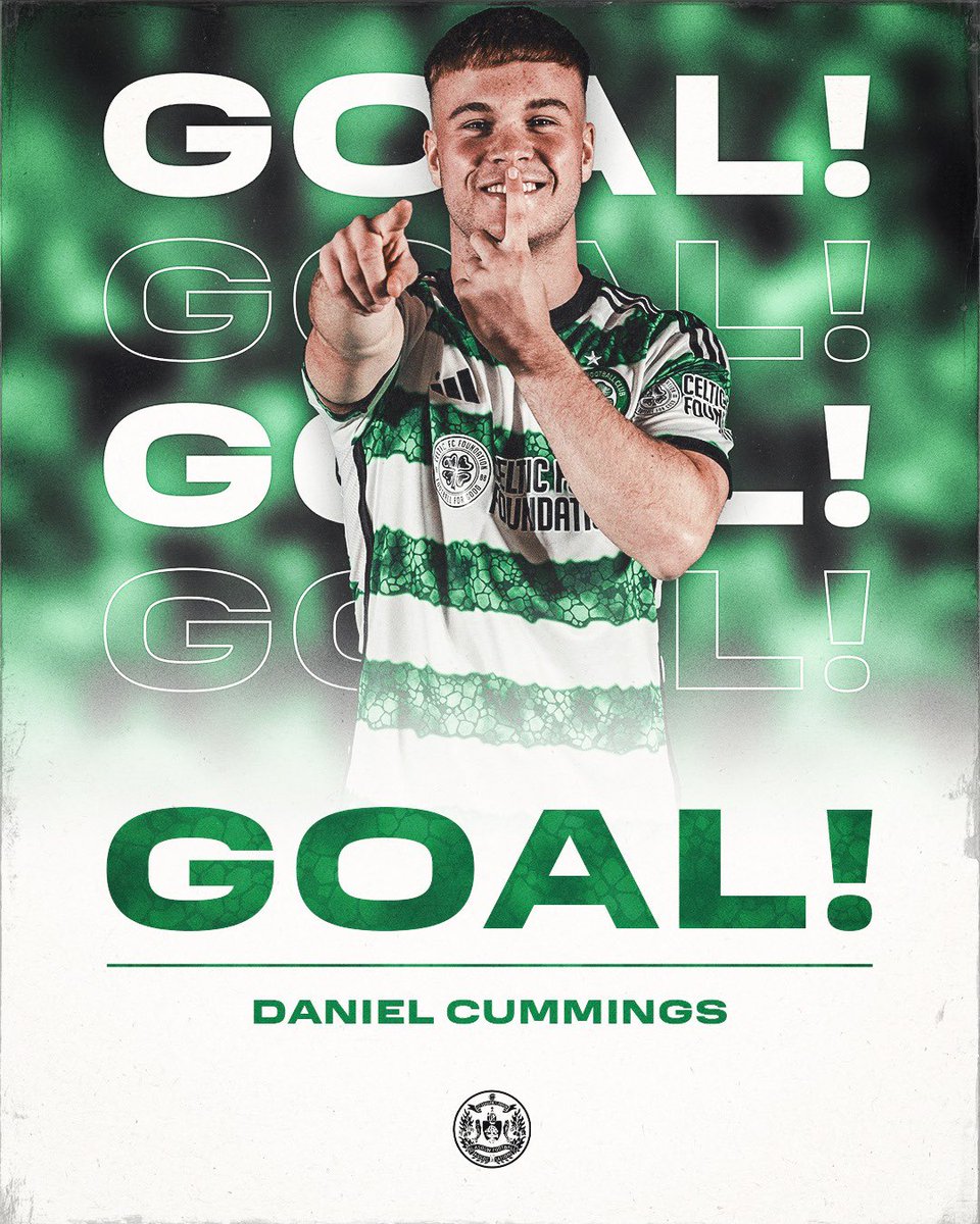 29’ - THE CELTS TAKE A WELL DESERVED LEAD!!!

⚽️ Good reaction from Cummings, who is on hand to smash home from close range

🟢1️⃣-0️⃣🔵

#CELRAN | #GlasgowCup | #COYBIG🍀