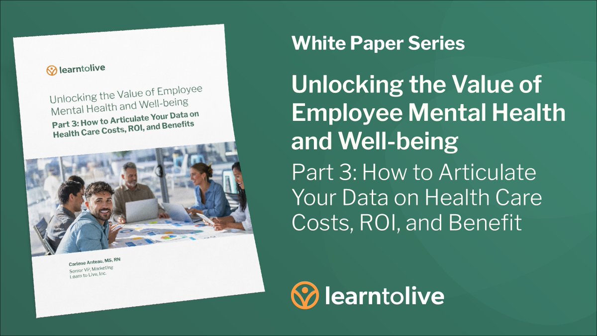 It’s White Paper Wednesday! Download Part 3 of our new series of white papers. This installment will give you strategies to synthesize costs, ROI, and benefits into a persuasive narrative that resonates with key stakeholders and secures buy-in. bit.ly/3SutDdc