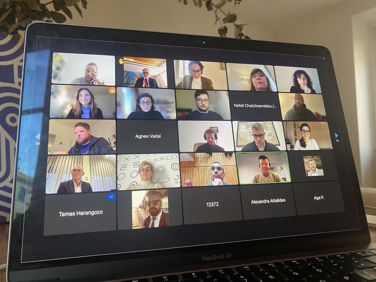 Kicking off the OED-year by checking in across different #ParliamentsofEurope!

Yesterday, 21 Members of Parliament from 11 countries came together for a "European Tour de Table", listening to their colleagues and sharing perspectives from their own countries.