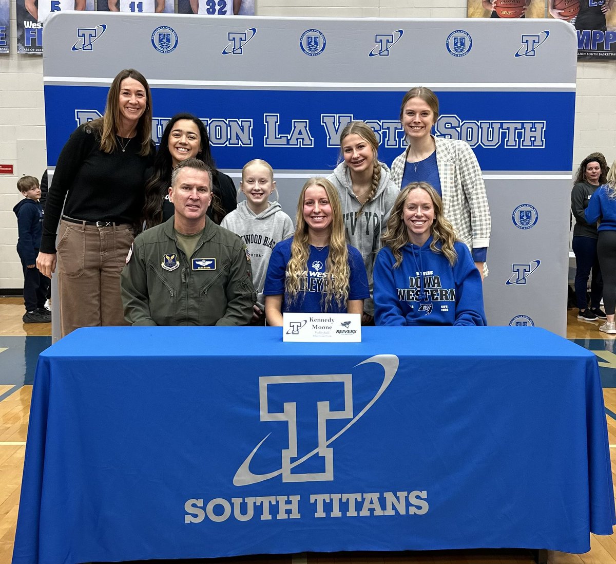 PLSouthTitanVb's tweet photo. CONGRATS @kennedycmoone on your signing day to continue your education and play volleyball at Iowa West Community College! We are SO PROUD of YOU! @PLS_activities https://t.co/V33kyBCWeu