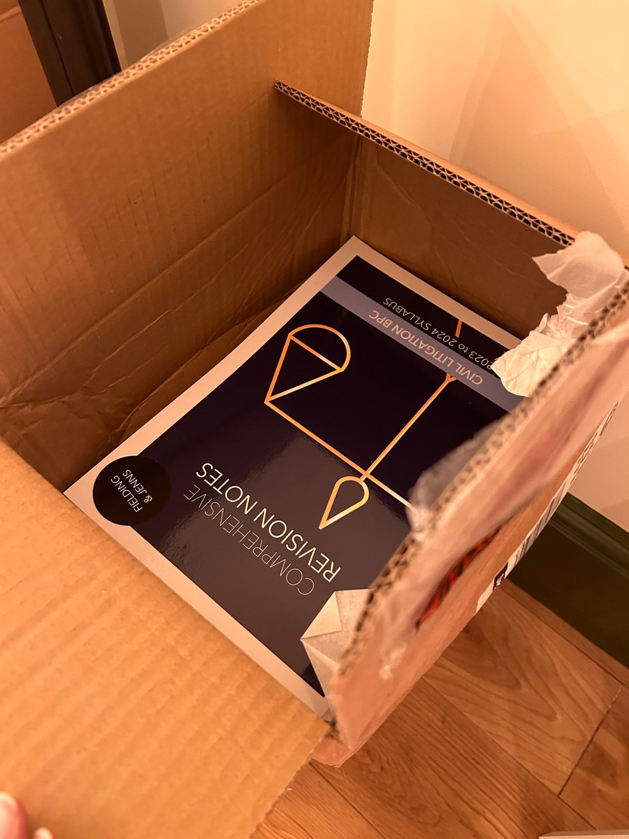 FieldingJenns's tweet photo. As April swiftly approaches you might want to get a head start on your civil litigation revision. 

We’re reaching the bottom of the box so get in while you can and order asap.

Email us at
Fieldingandjenns@gmail.com https://t.co/90N7JVdUgM
