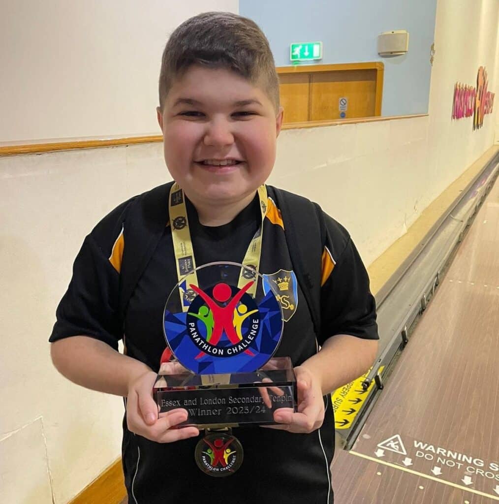 JPFoundation's tweet photo. Check out this inspiring news article about Lucas White,  who has shown incredible determination and resilience by participating in various sports and competitions through @Panathlon!

Follow the link below to read more about Lucas's amazing journey. 

https://t.co/cSCQUicEVM https://t.co/0WM8yuoTFV