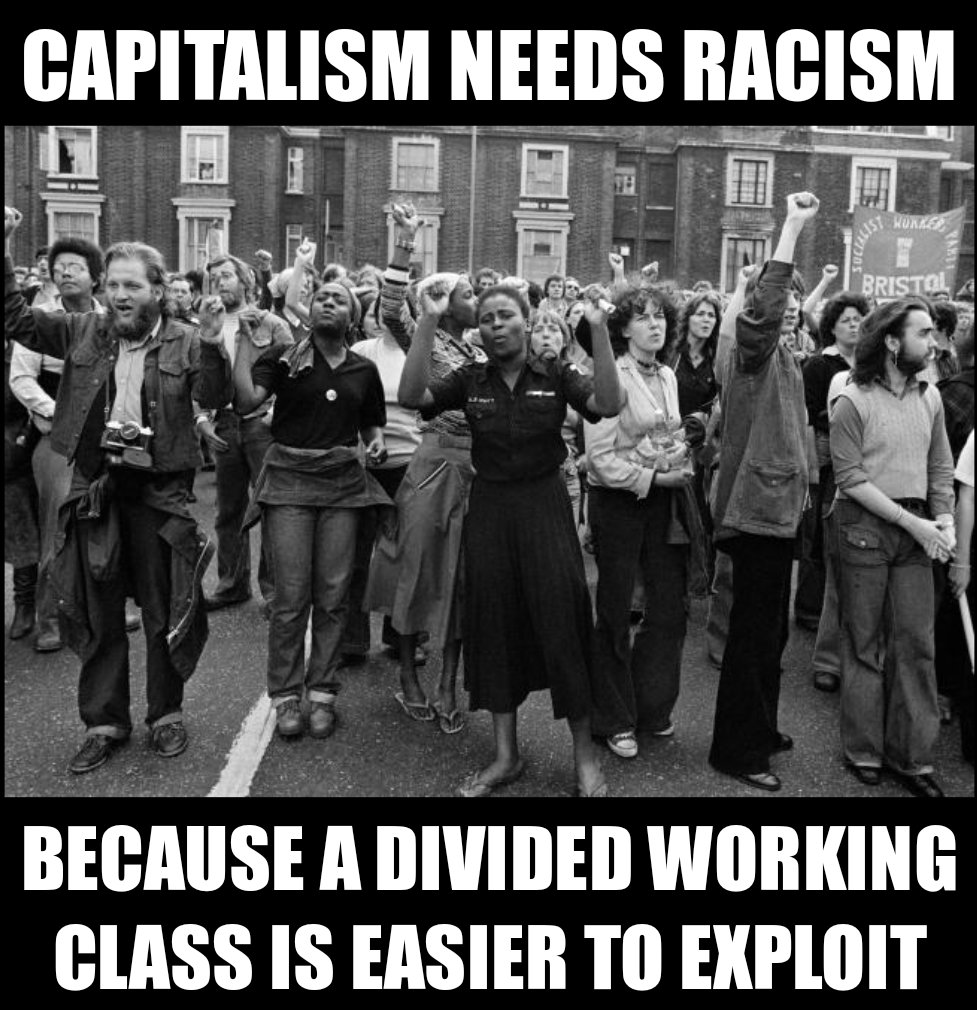 kasvismafioso's tweet image. #capitalism #racism #divideandconquer