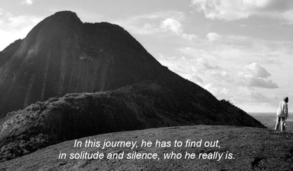 He has to find out, in solitude and silence, who he really is.

📽️Embrace of the serpent (2015)/Director: Ciro Guerra
