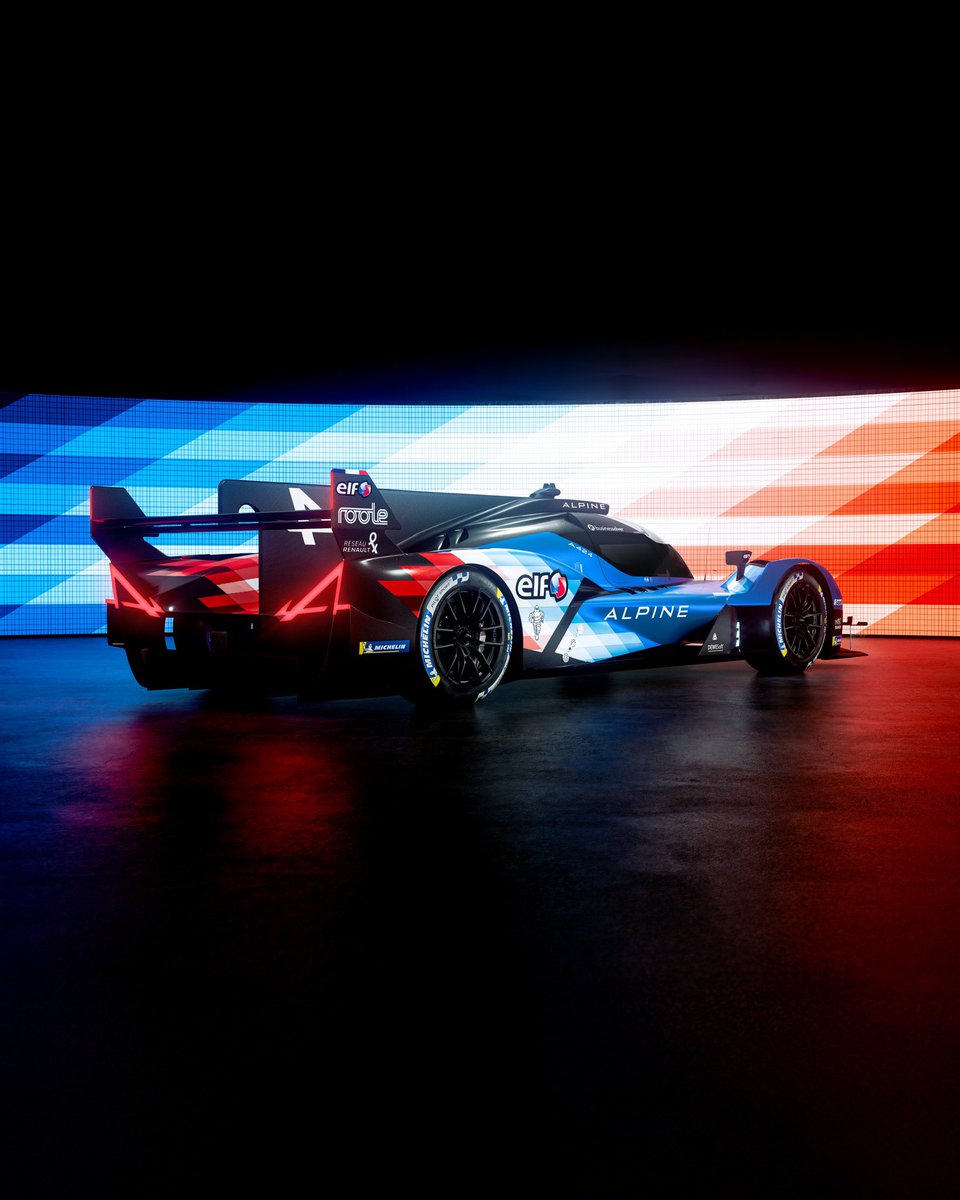 AlpineRacing's tweet image. Our 2024 beast joining the Hypercar class in @FIAWEC, the A424!

Can't wait to see it on track in Qatar! 

#Alpine #AlpineRacing #AlpineEnduranceTeam